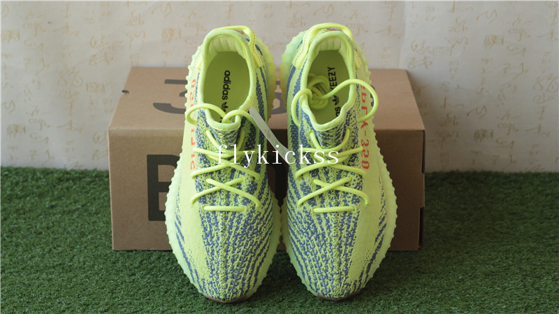 Correct Adidas Yeezy Boost 350 V2 Semi Frozen Yellow Brown Bottom